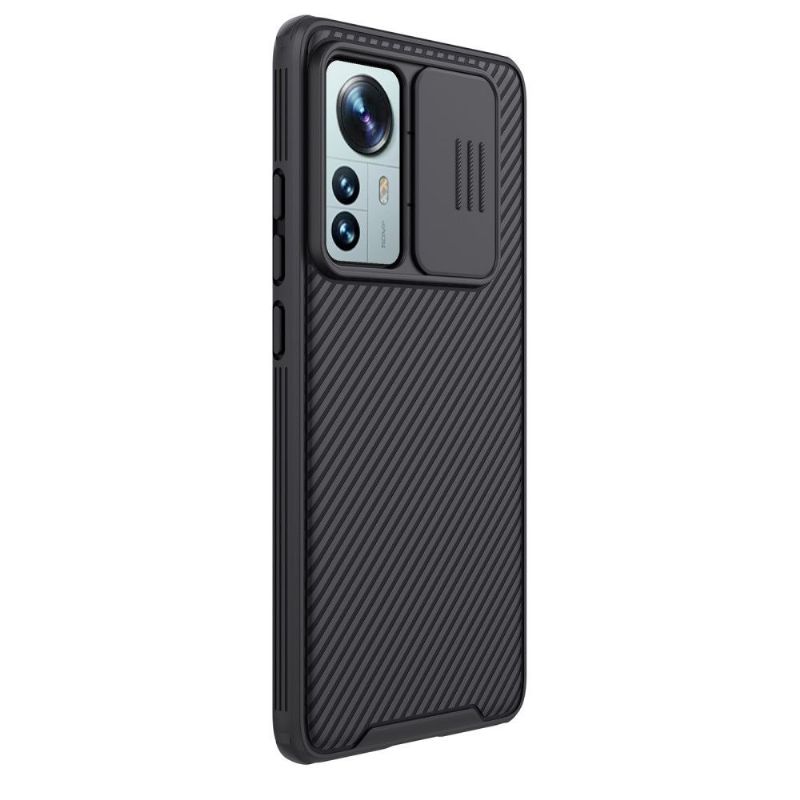Mobilcover Xiaomi 12 Pro Original Knastskærm Med Bageste Objektivdæksel