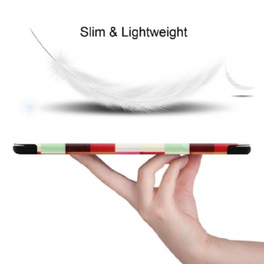 Cover Samsung Galaxy Tab S6 Anti-fald Flip Cover Smarte Farvede Fliser